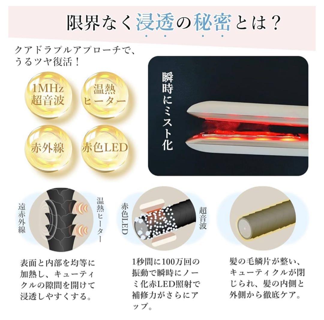Kiboer 超音波ヘアアイロン