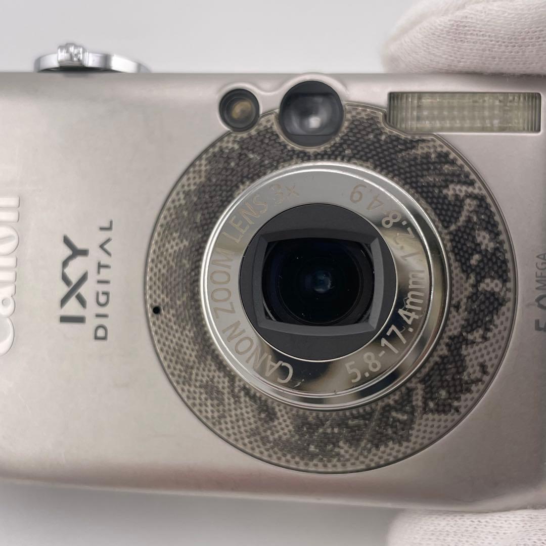 実写美⭕️良品【動作確認済】 Canon IXY DIGITAL 55　シルバー