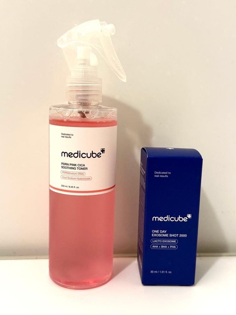 【化粧水・美容液付】medicube AGE-R ブースタープロ（ピンク）