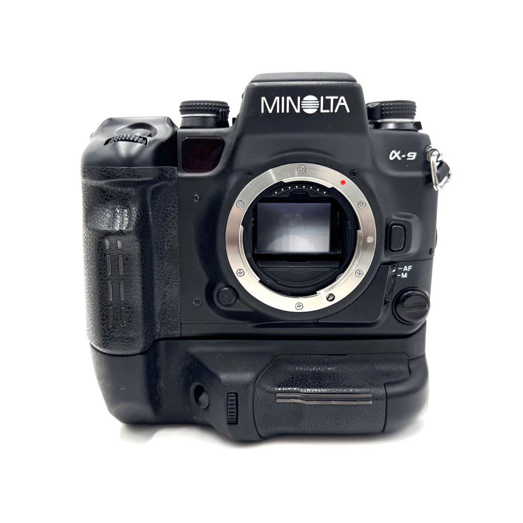 ❁美品❁MINOLTA ミノルタ α-9 VC-9 グリップ付き