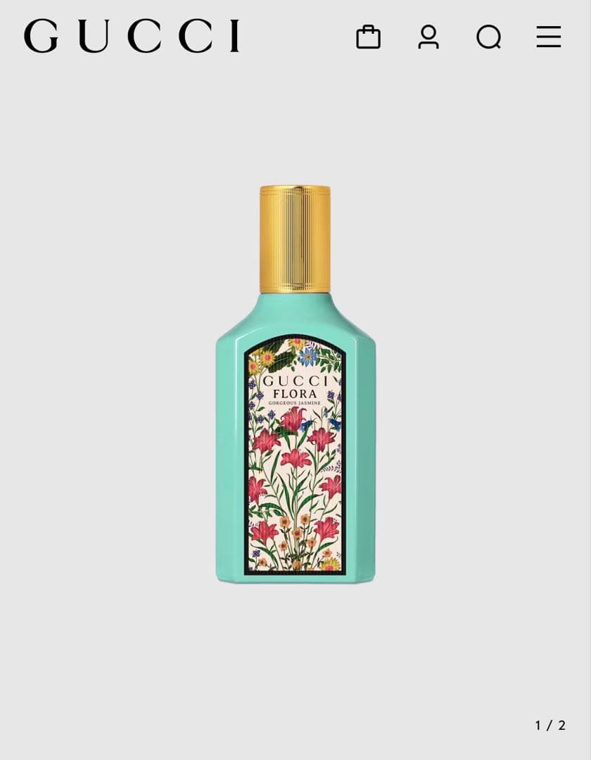 GUCCIフローラ ゴージャス ジャスミン オードパルファム 50 ml 香水