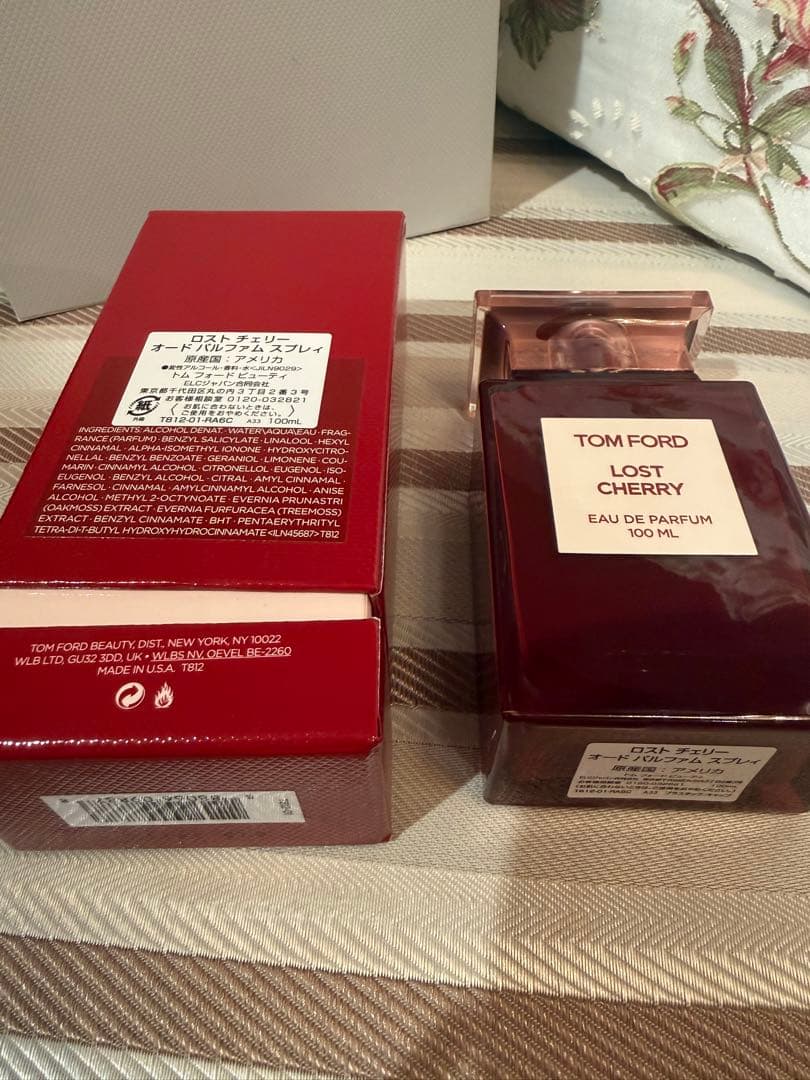 国内正規品♡残量7.５割程トムフォードロストチェリーオーデパルファム100ml