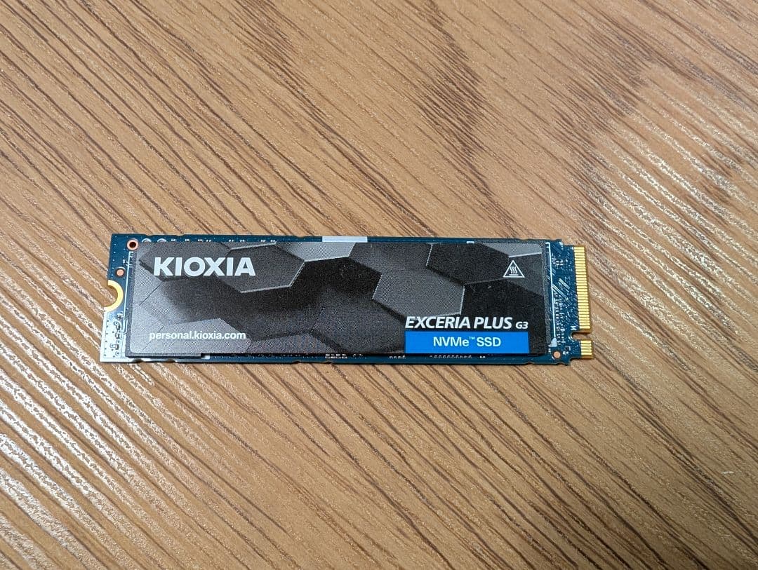 内蔵型SSD KIOXIA EXCERIA PLUS G3 1TB NVMe SSD