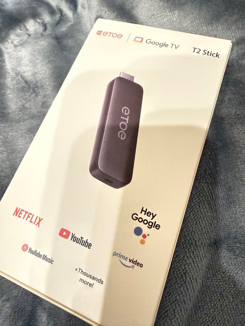 未使用⭐️Google TV 搭載ストリーミングデバイス　スマホ画面ミラーリング