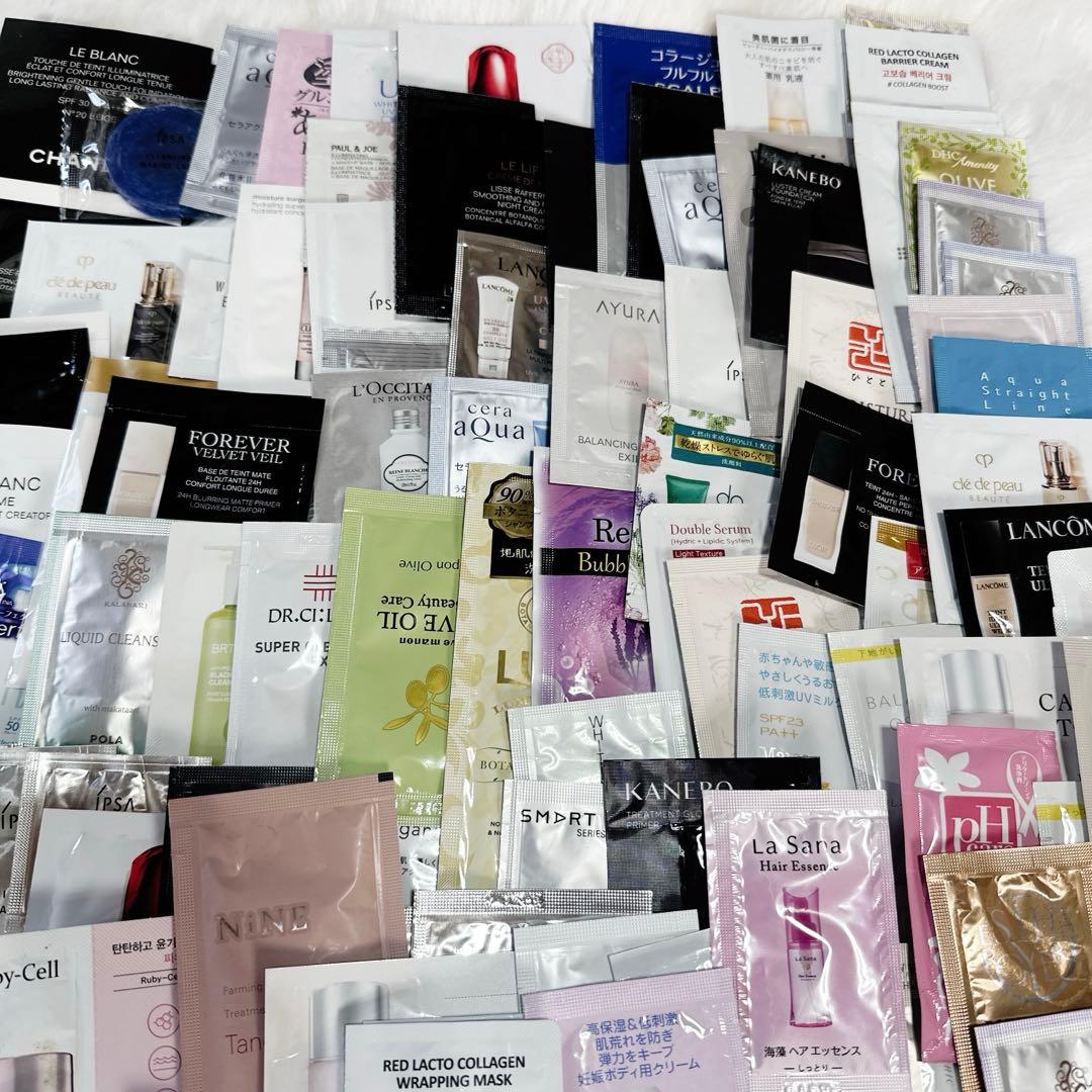 基礎化粧品サンプルセット 大量340点有名ブランド多数　旅行に最適♡