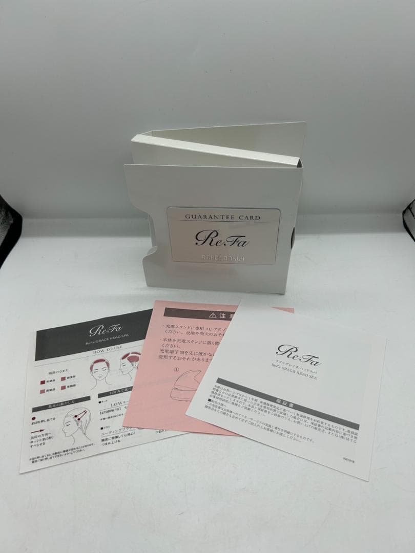◎ReFa　リファ　グレイスヘッドスパ　マッサージ　箱有り