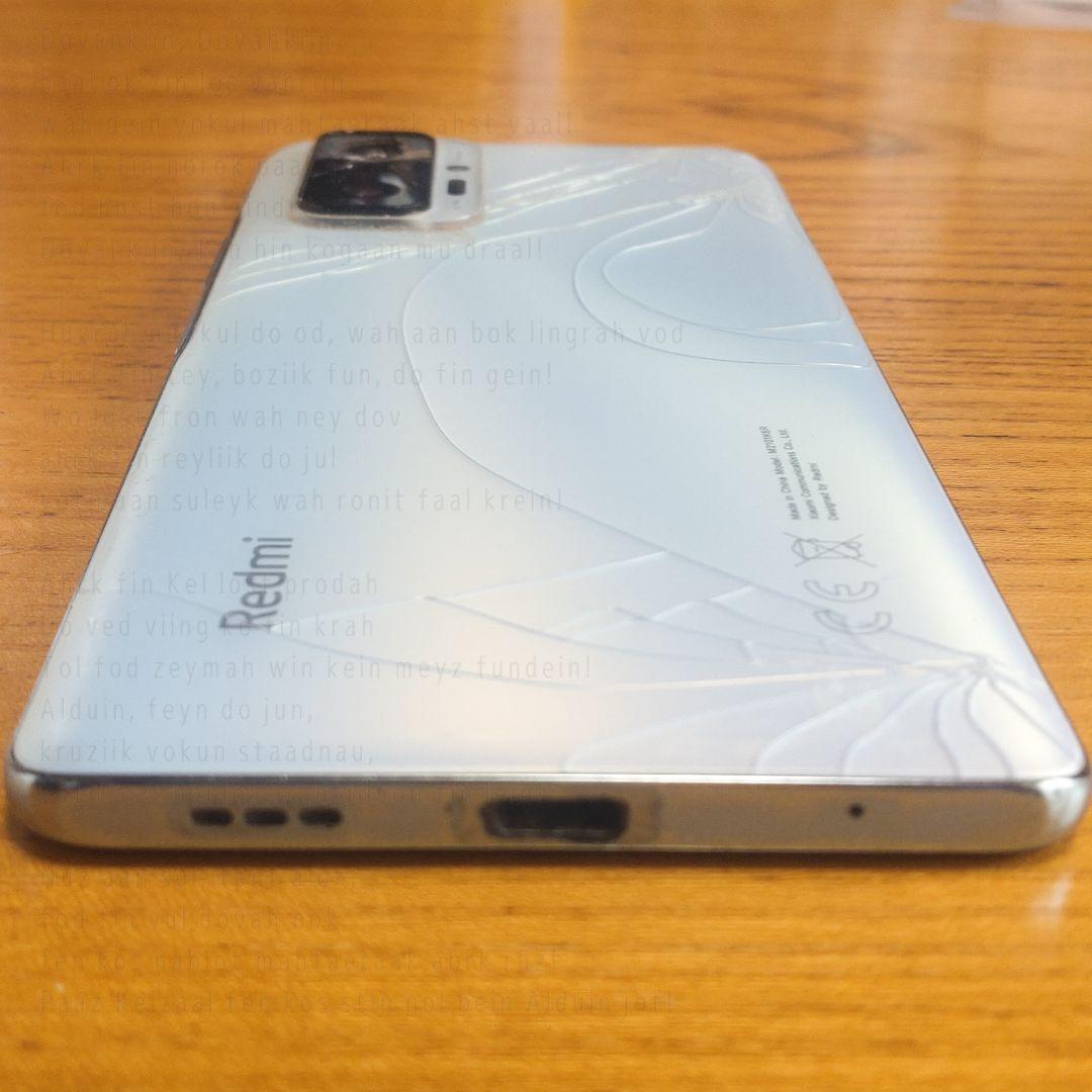redmi note 10 pro　★ジャンク