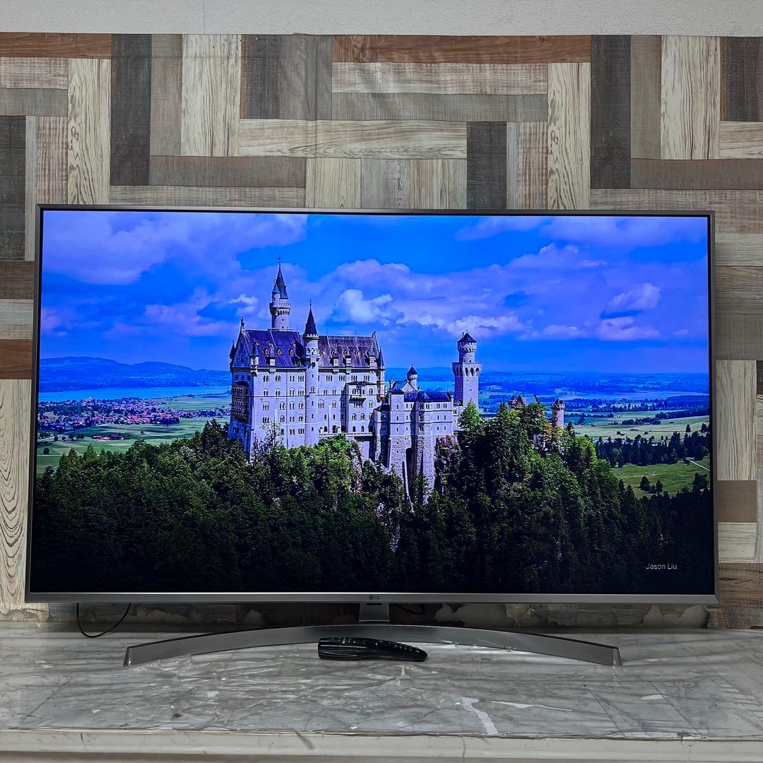 全国送料込❣️LG 4K液晶テレビ55型外付けHDD録画対応 Wi-Fi対応