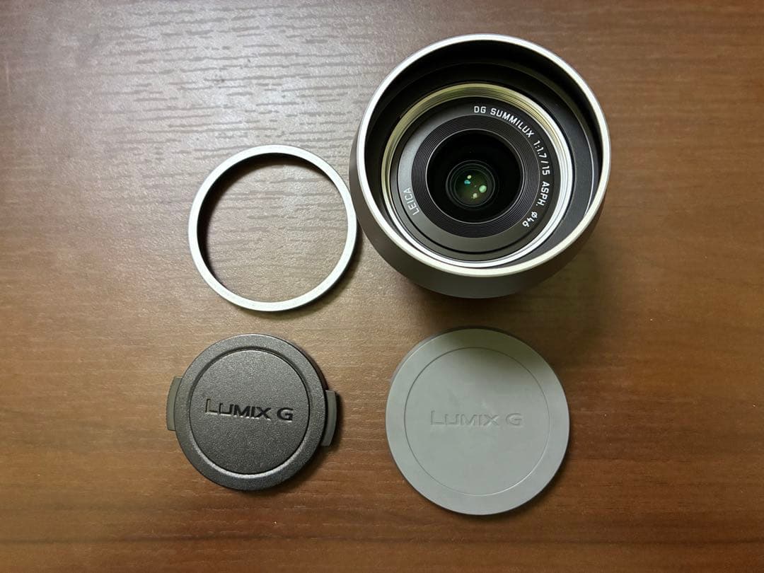 LUMIX GX7mk2シルバー＋LEICA単焦点15mmF1.7セット＋おまけ