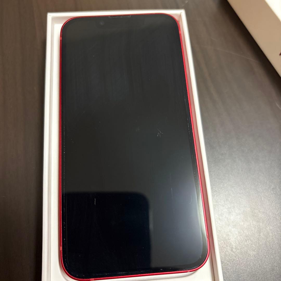 iPhone 13 mini RED 128GB SIMフリー 中古美品