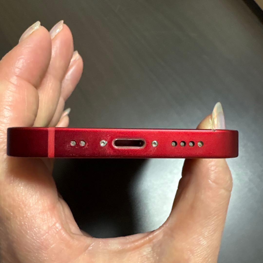 iPhone 13 mini RED 128GB SIMフリー 中古美品