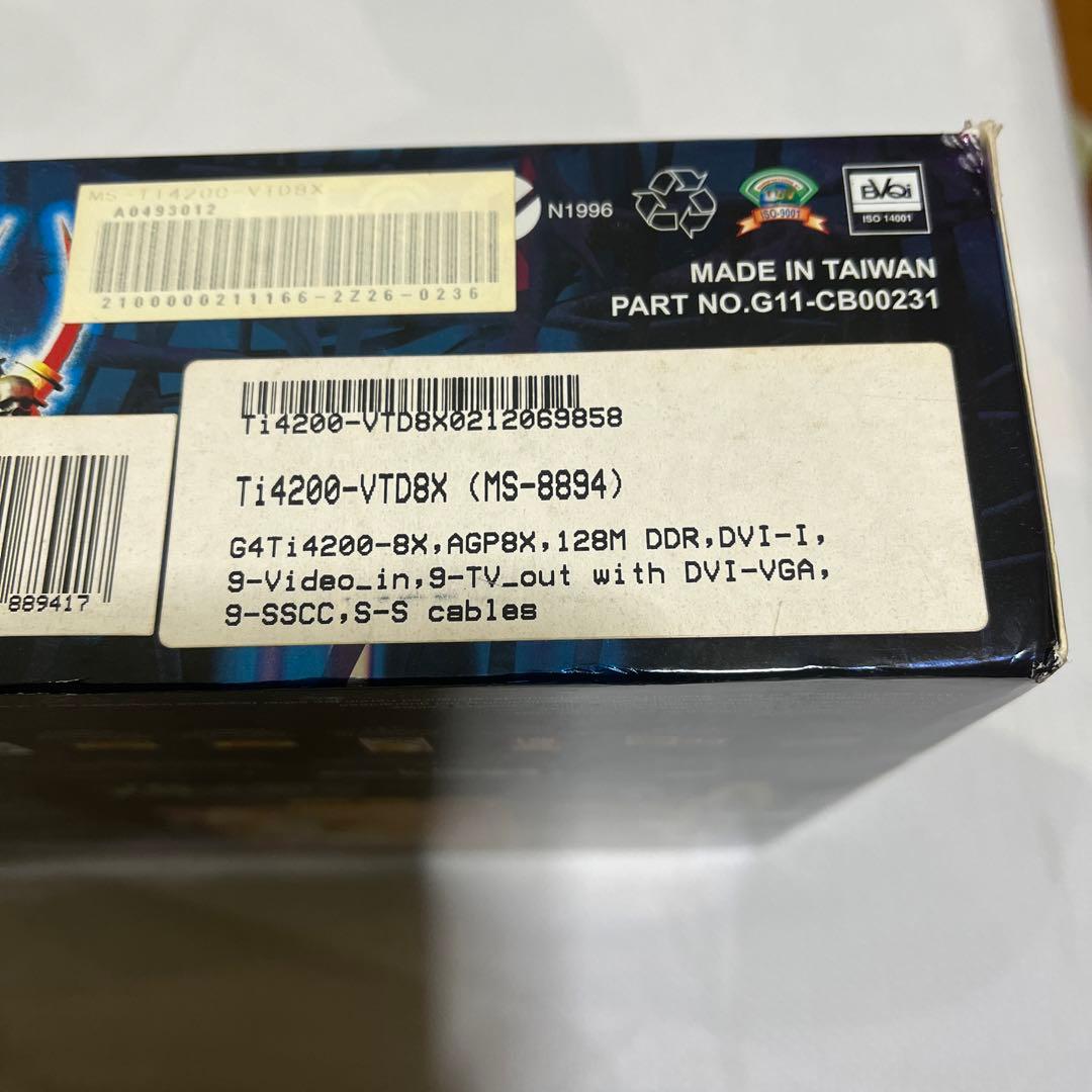 その他 MSI Ti4200 8X