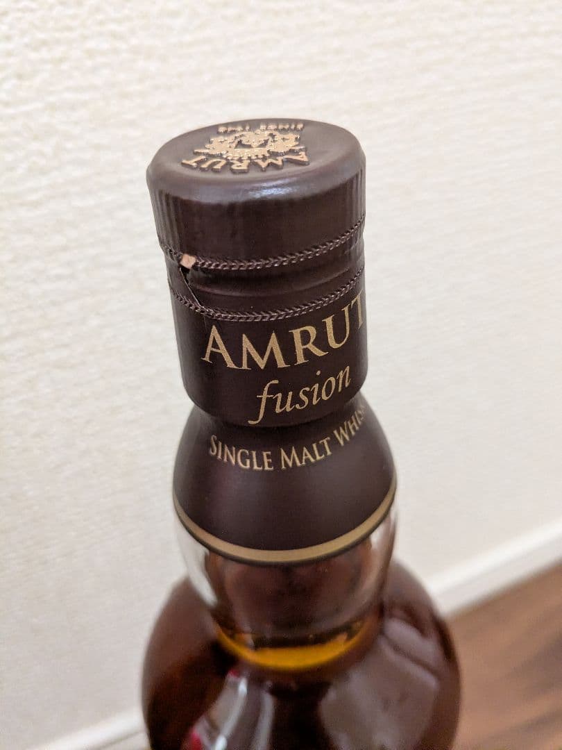 【未開栓】AMRUT fusion アムルット フュージョン シングルモルト