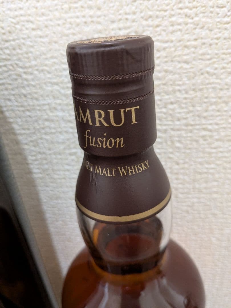 【未開栓】AMRUT fusion アムルット フュージョン シングルモルト