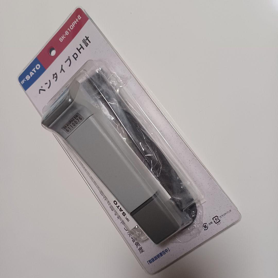 【未使用.未開封品】佐藤計量器製作所 ペンタイプPH計 水質管理 土壌管理