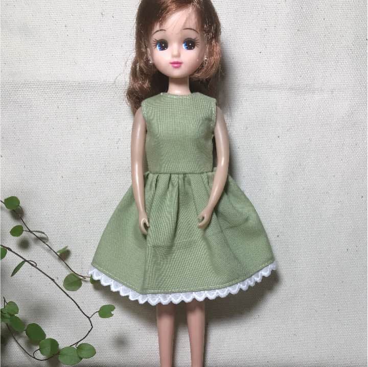 リカちゃん ハンドメイド  ワンピース10