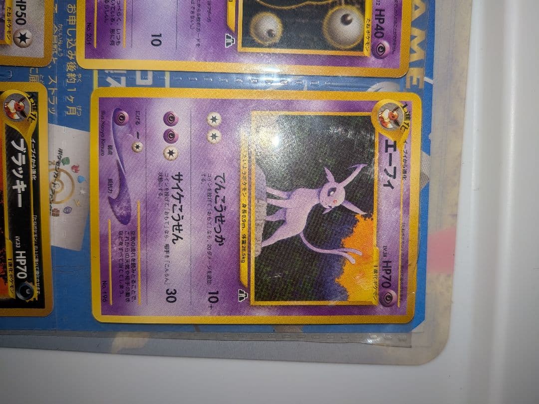 ポケモンカード　ネオ　プレミアムファイル2　カード有　neo