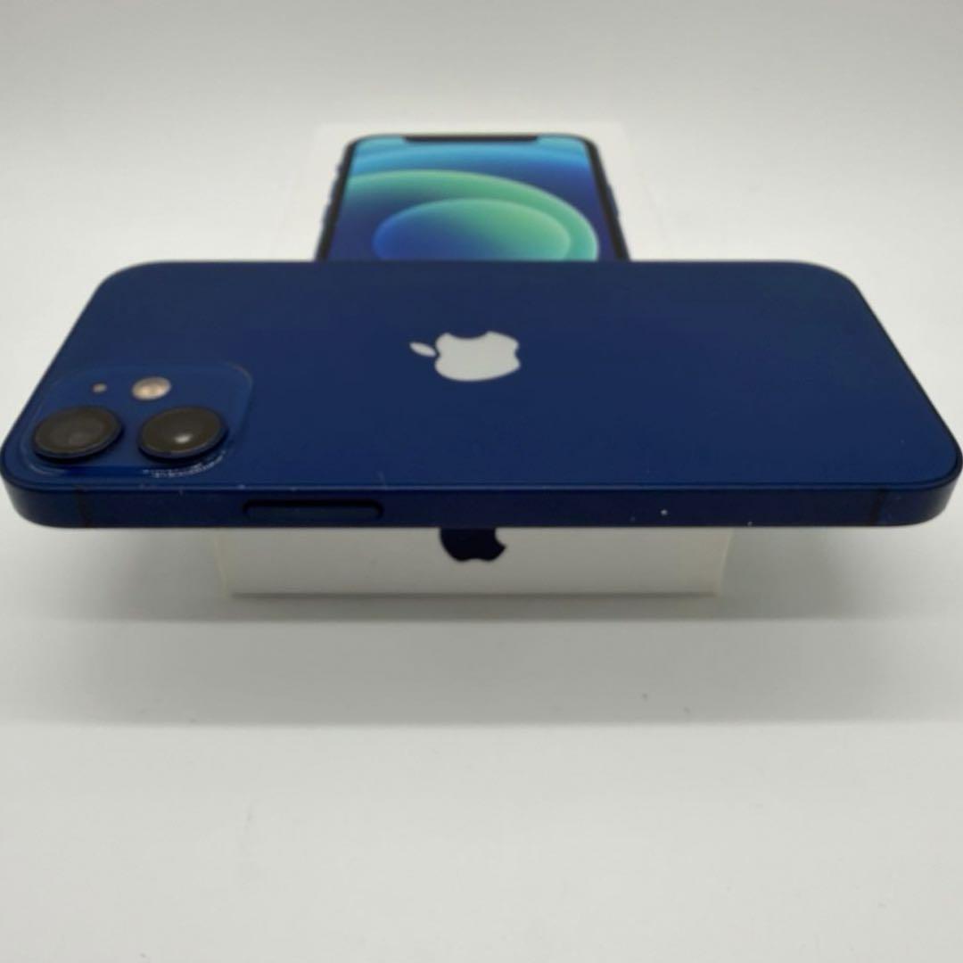 【美品】Apple iPhone 12ブルー128GB SIMフリー