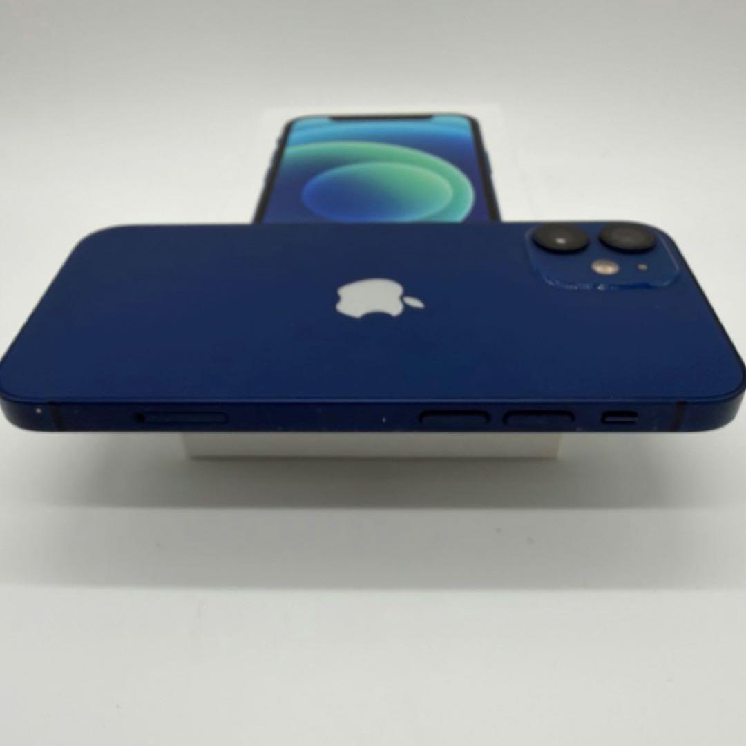 【美品】Apple iPhone 12ブルー128GB SIMフリー