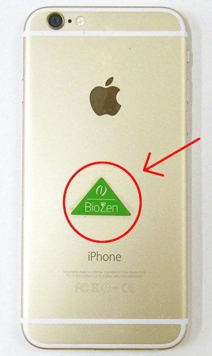 電磁波防止シール2枚セットBiozen