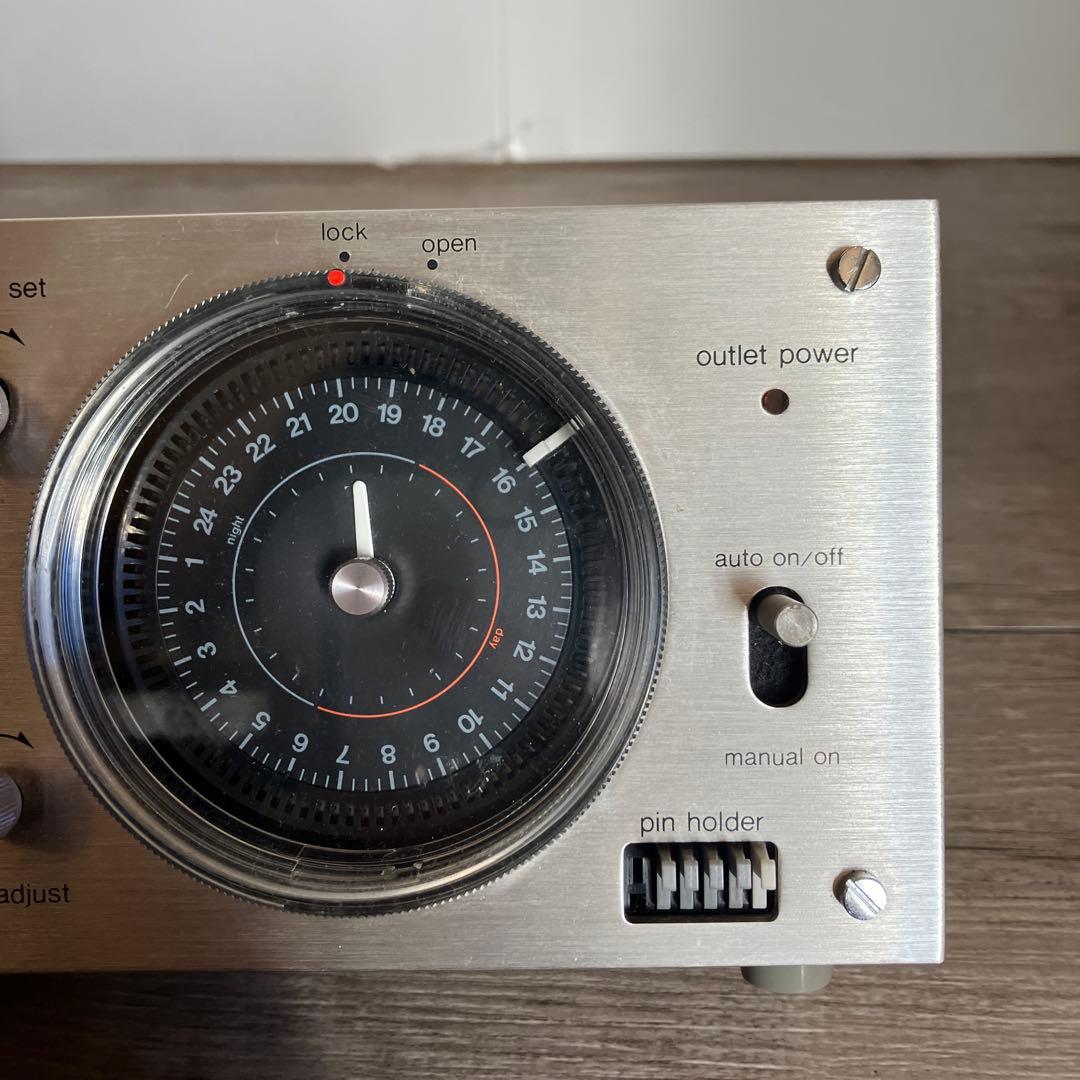 E-3 【希少】National オーディオタイマー TE65 レトロ家電