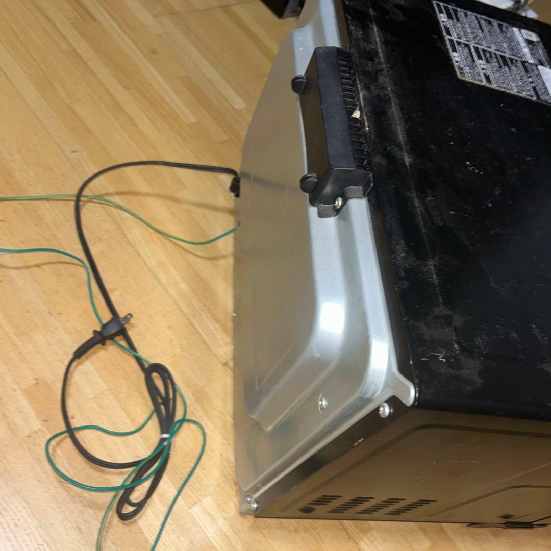 単機能電子レンジ 内部汚れあり