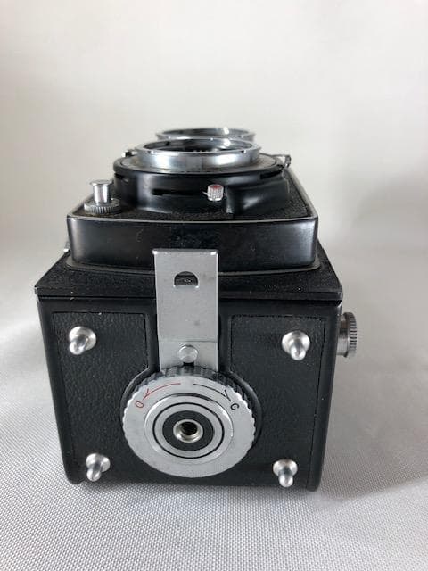 【希少】二眼レフ ヤシカフレックス 新B型 純正ケース付 d1009y101