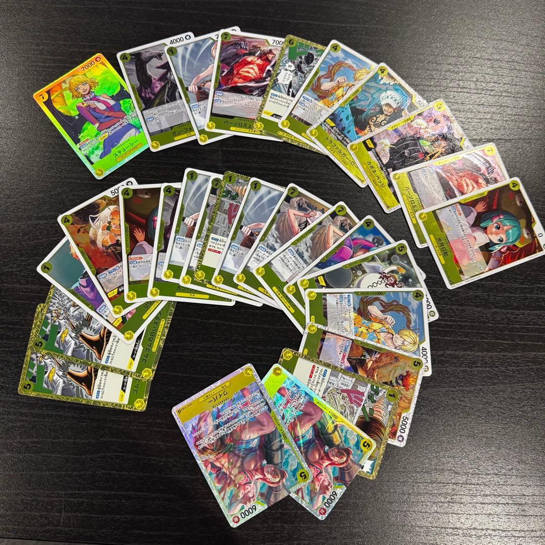 ワンピース カードゲーム まとめ売り　R以上カード150枚以上