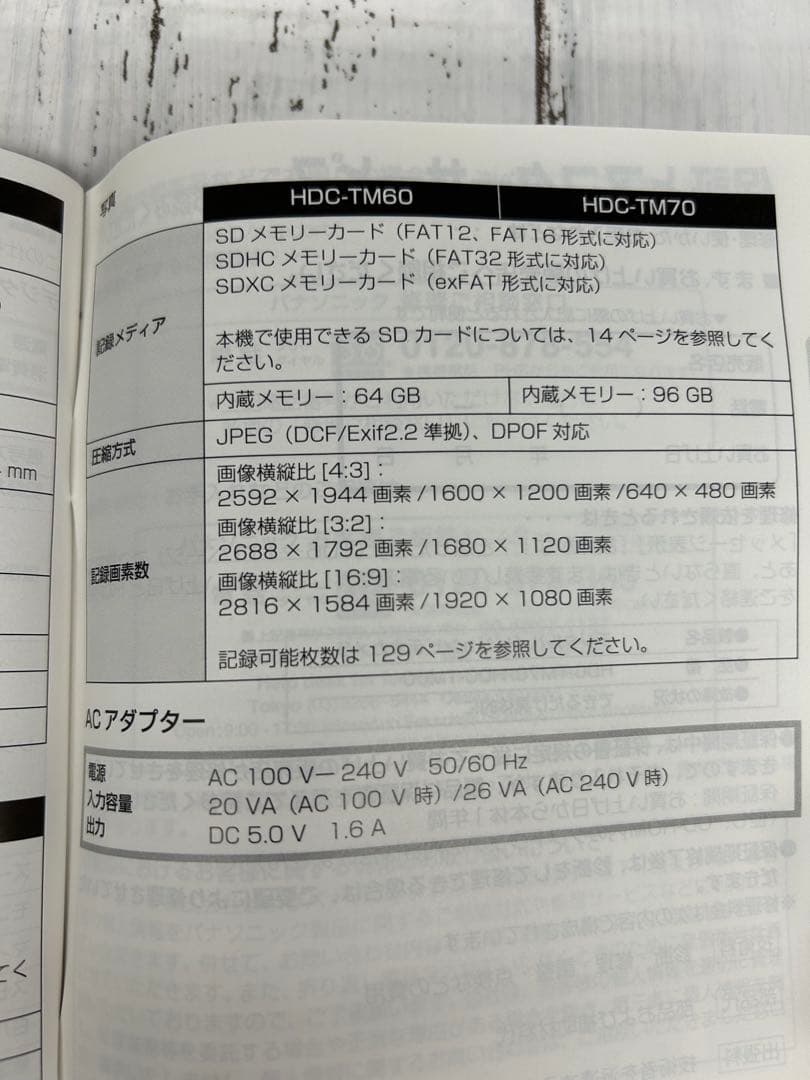 送料込み⭐︎Panasonic【HDC-TM50 ビデオカメラ 2010年製】