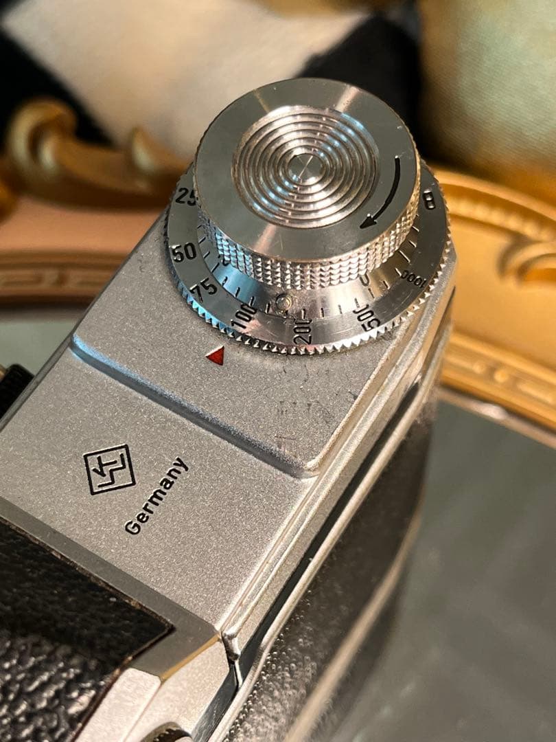 Praktina FX Tessar 50mm f2.8 ウエストレベル付き