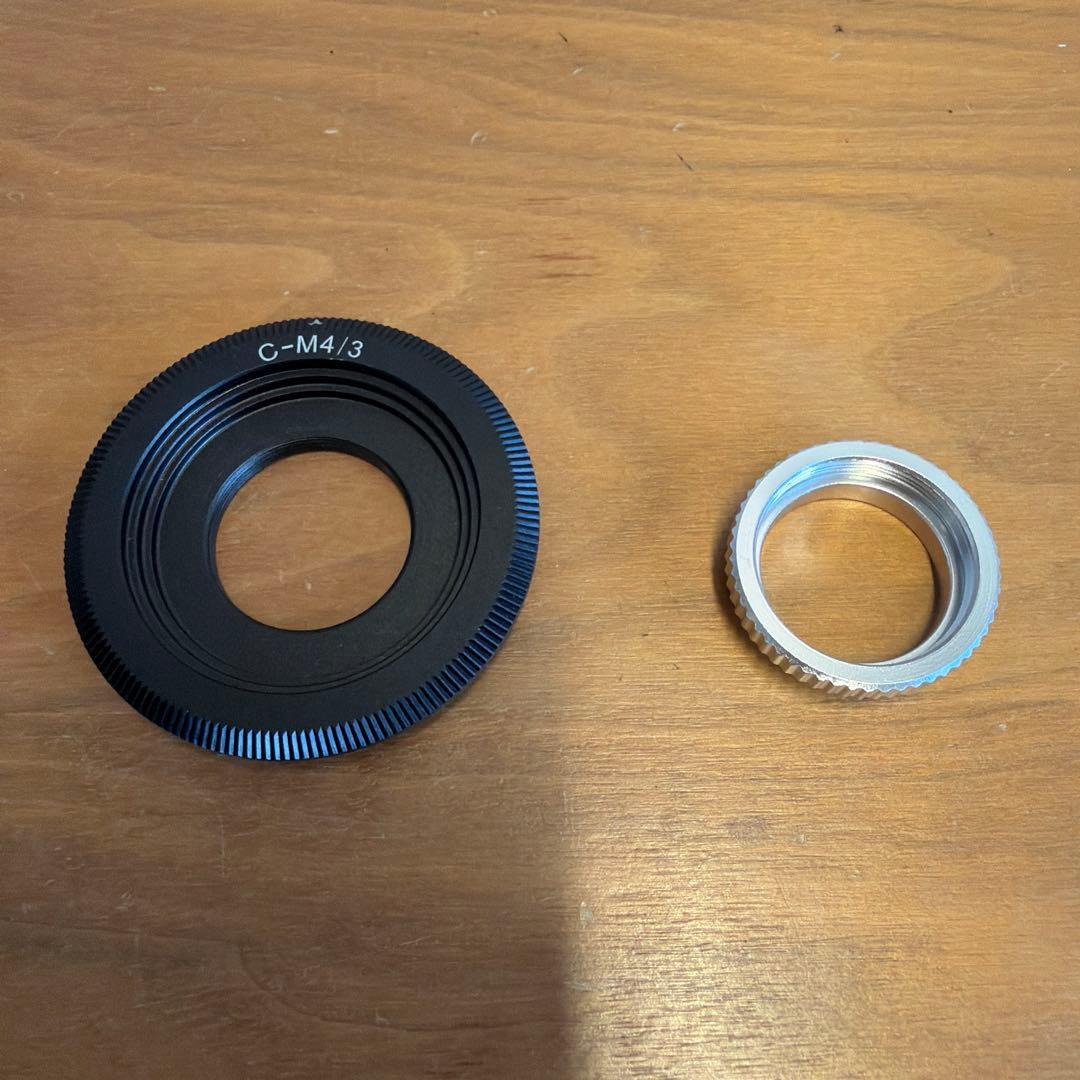 OLYMPUSPENminiE-PM1 CCTV25mmF1.4マクロリング付き