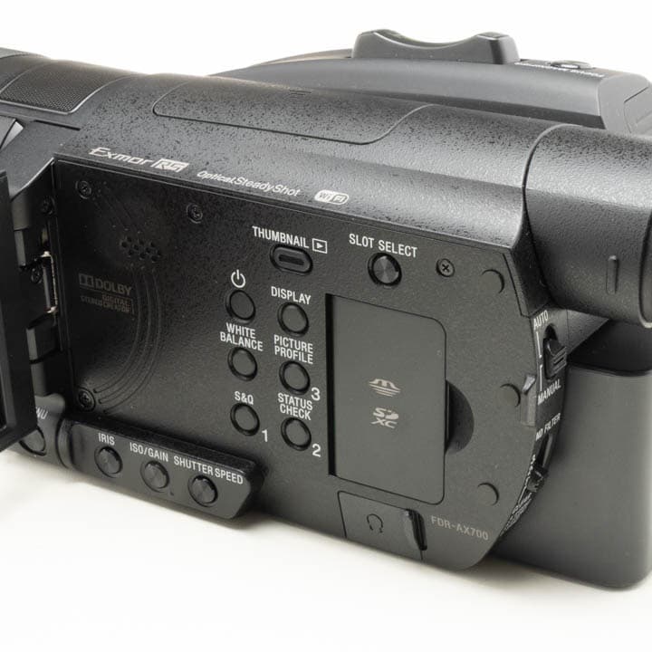 sony FDR-AX700 純正バッテリー3個　ワイドコンバーター付