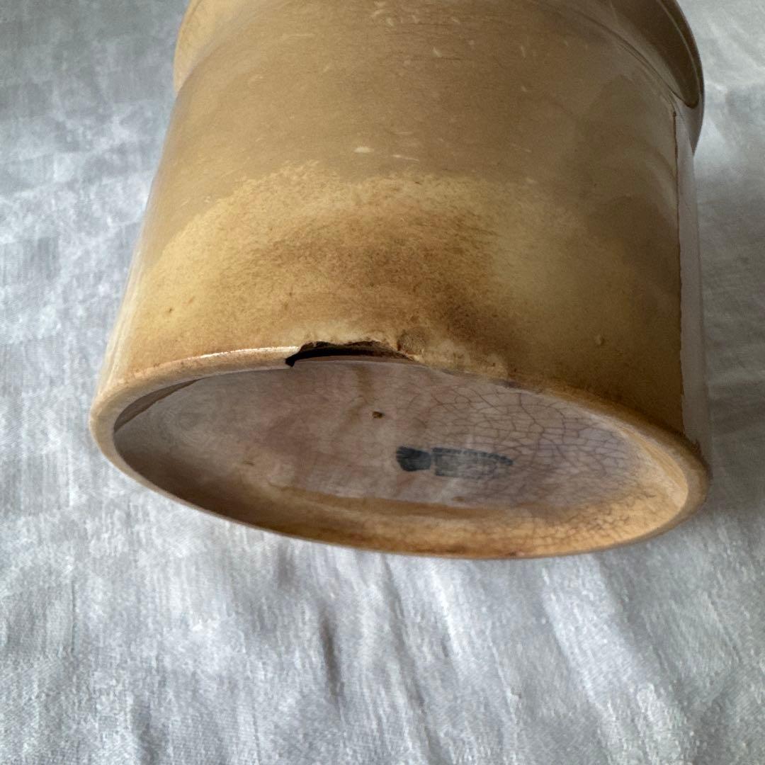フランスアンティーク　DIGOINサルグミンヌ　枯れたコンフィチュールポット