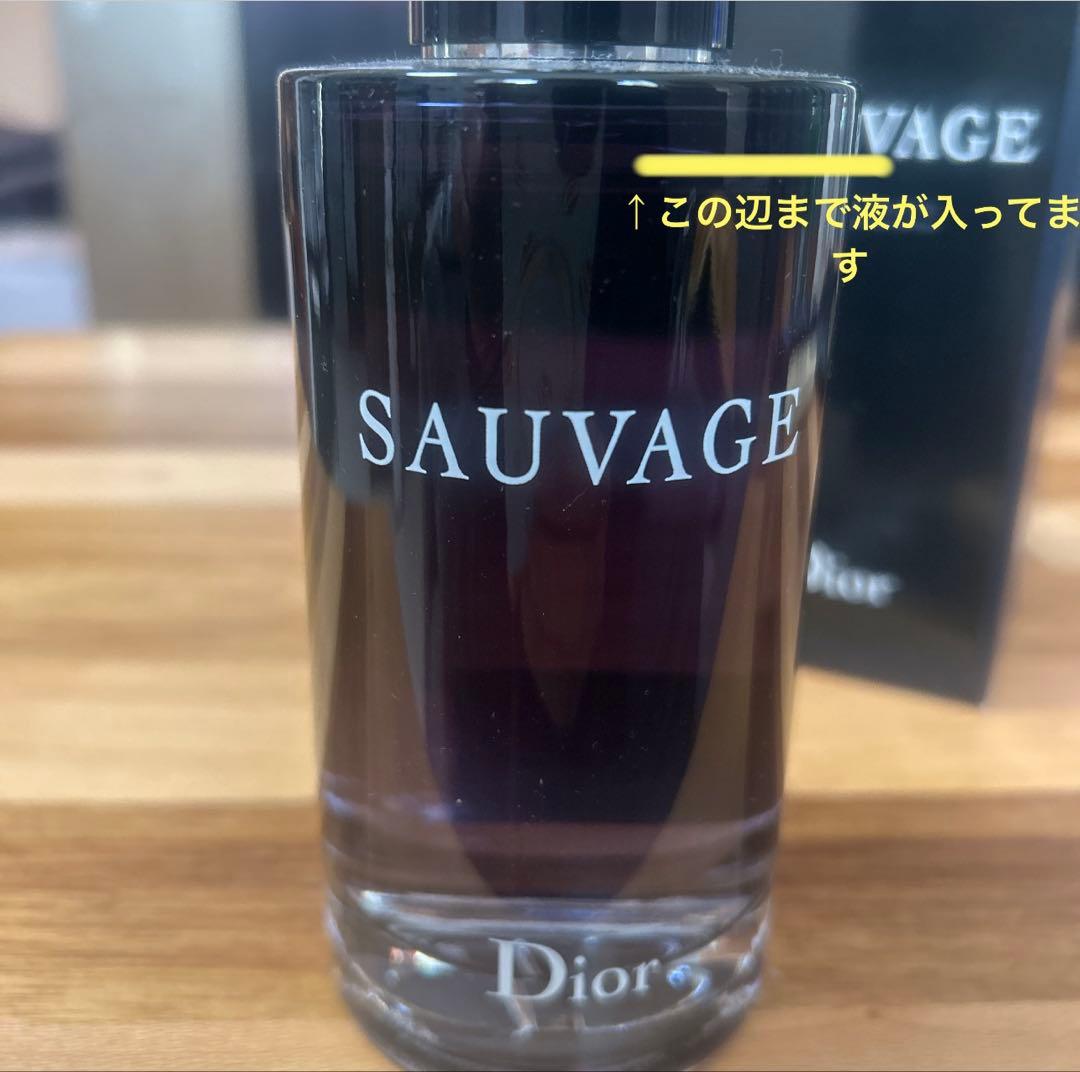 ＊明日発送可Dior ディオール　ソヴァージュSauvage EDT 200ml