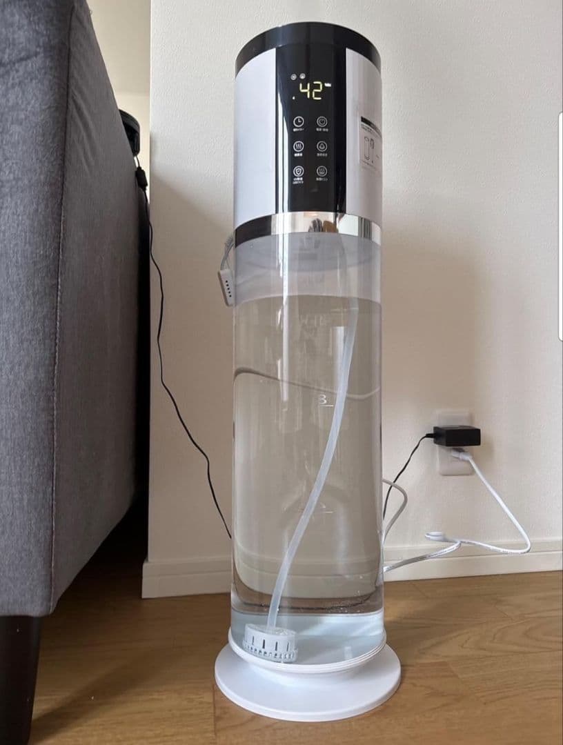 【新品】加湿器⭐️大容量12L⭐️リモコン付⭐️加熱式＆超音波式ハイブリッド⭐️