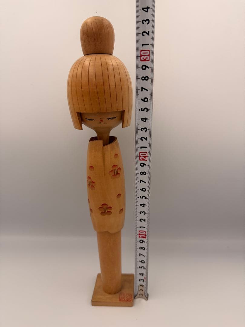 【宮下はじめ作】創作こけし 伝統工芸品 近代こけし 約33.5cm