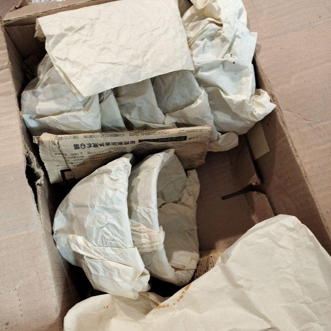 瑞光窯　佐々木八十二作　織部台付茶碗　茶道具　織部焼　10個セット