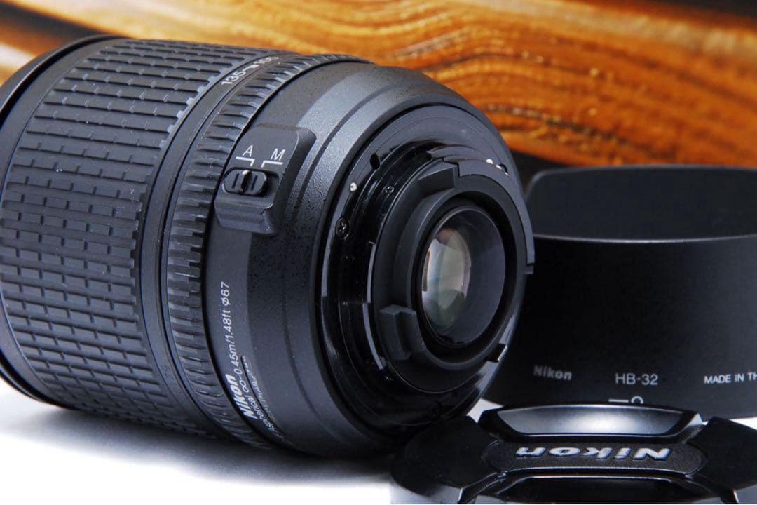 鮮烈レッド×高画質【美品】Nikon D3200 18-135mm スマホ転送