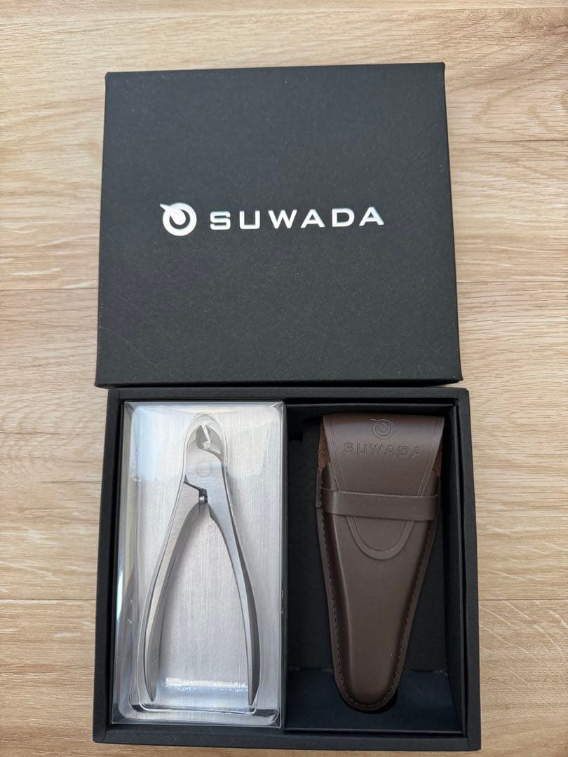 SUWADA つめ切り ギフトセット CLASSIC足用　爪切り ケース付き