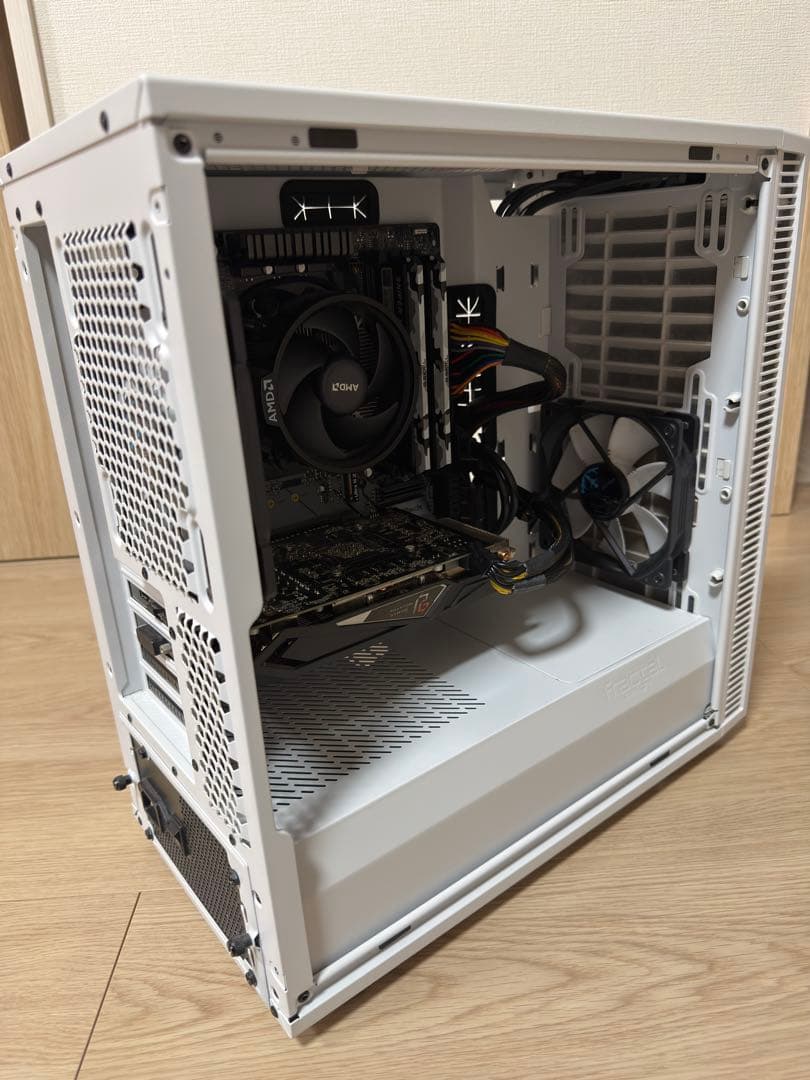 【箱有】FractalDesign自作PC(Ryzen/RX570)ストレージ無
