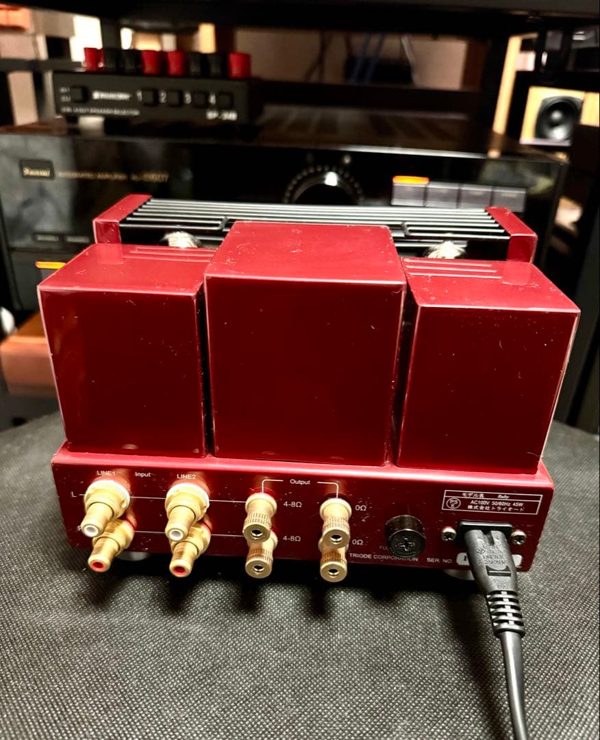 【超美品】トライオード真空管アンプ Rubyレッドカラー