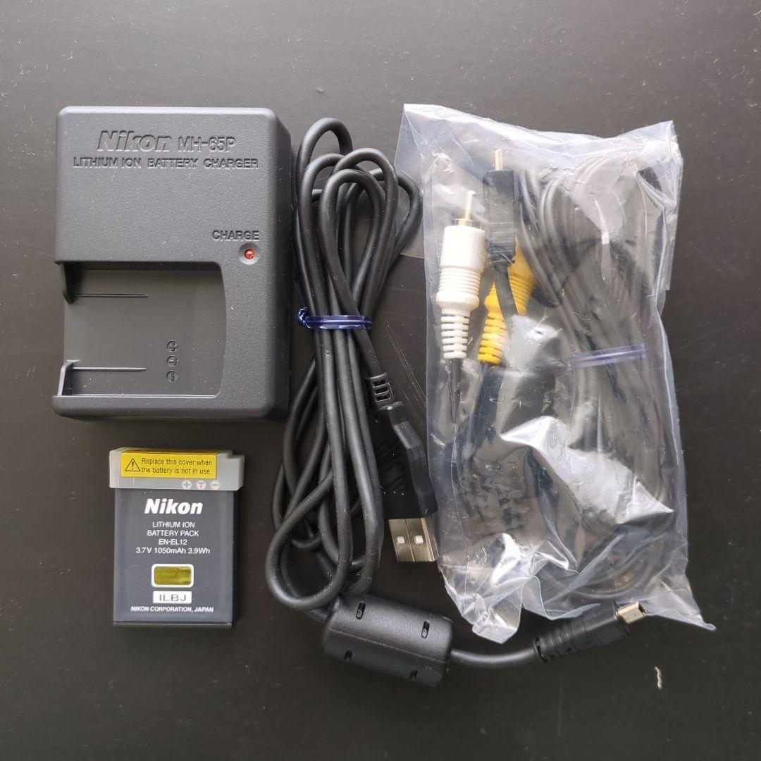 極美品✨Nikon COOLPIX S620 パープル SDカード+ケース付