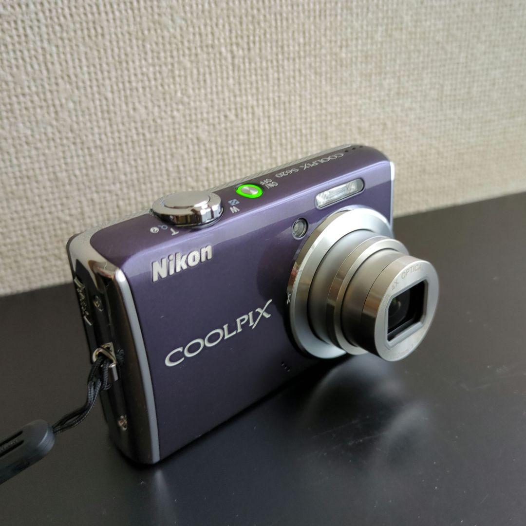 極美品✨Nikon COOLPIX S620 パープル SDカード+ケース付