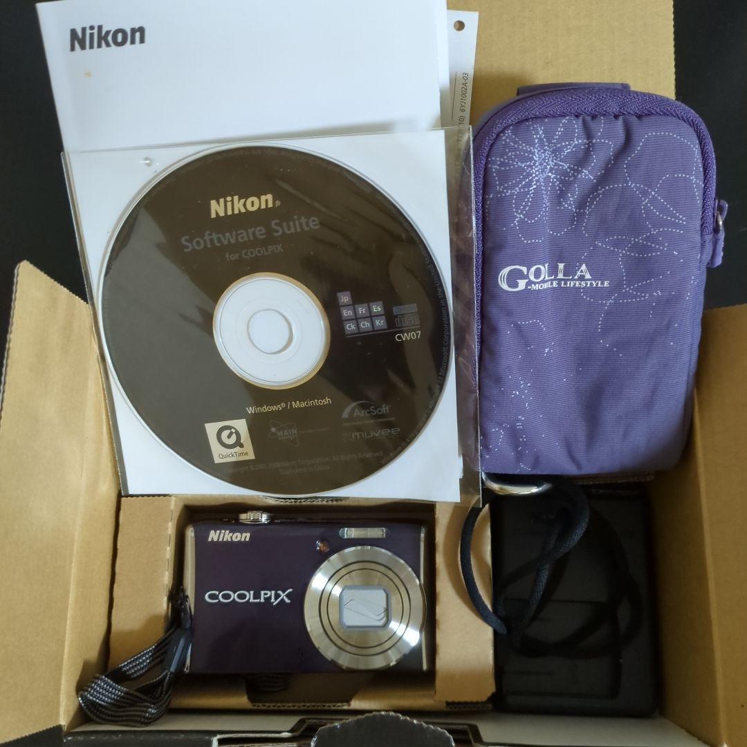 極美品✨Nikon COOLPIX S620 パープル SDカード+ケース付
