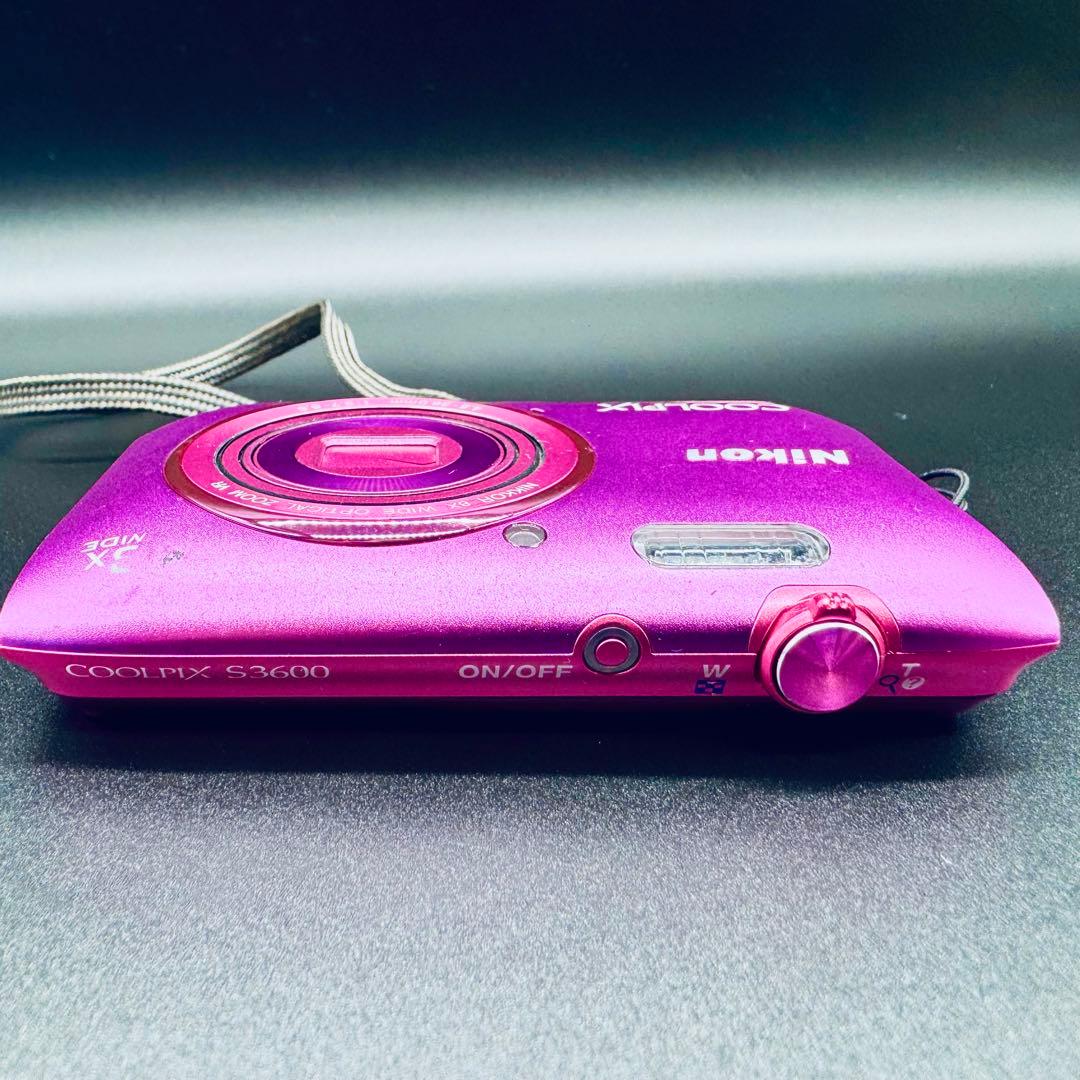 Nikon COOLPIX S3600 ピンク コンパクトデジタルカメラ