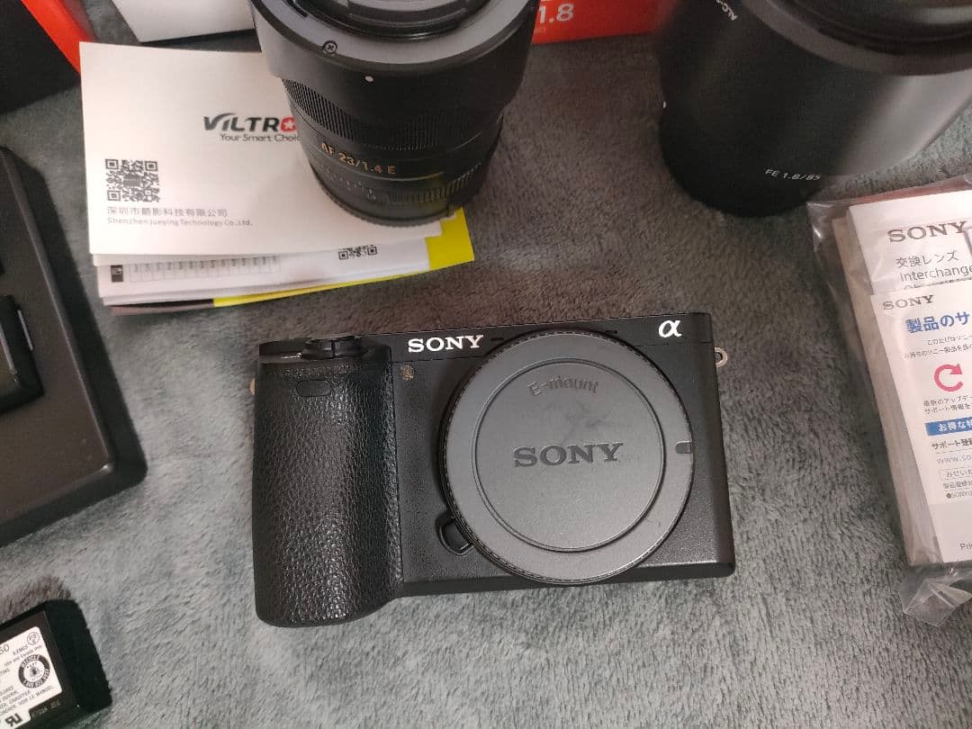 究極フルセットSONY α6500 ＋レンズ4本 ＋ バッテリー3個
