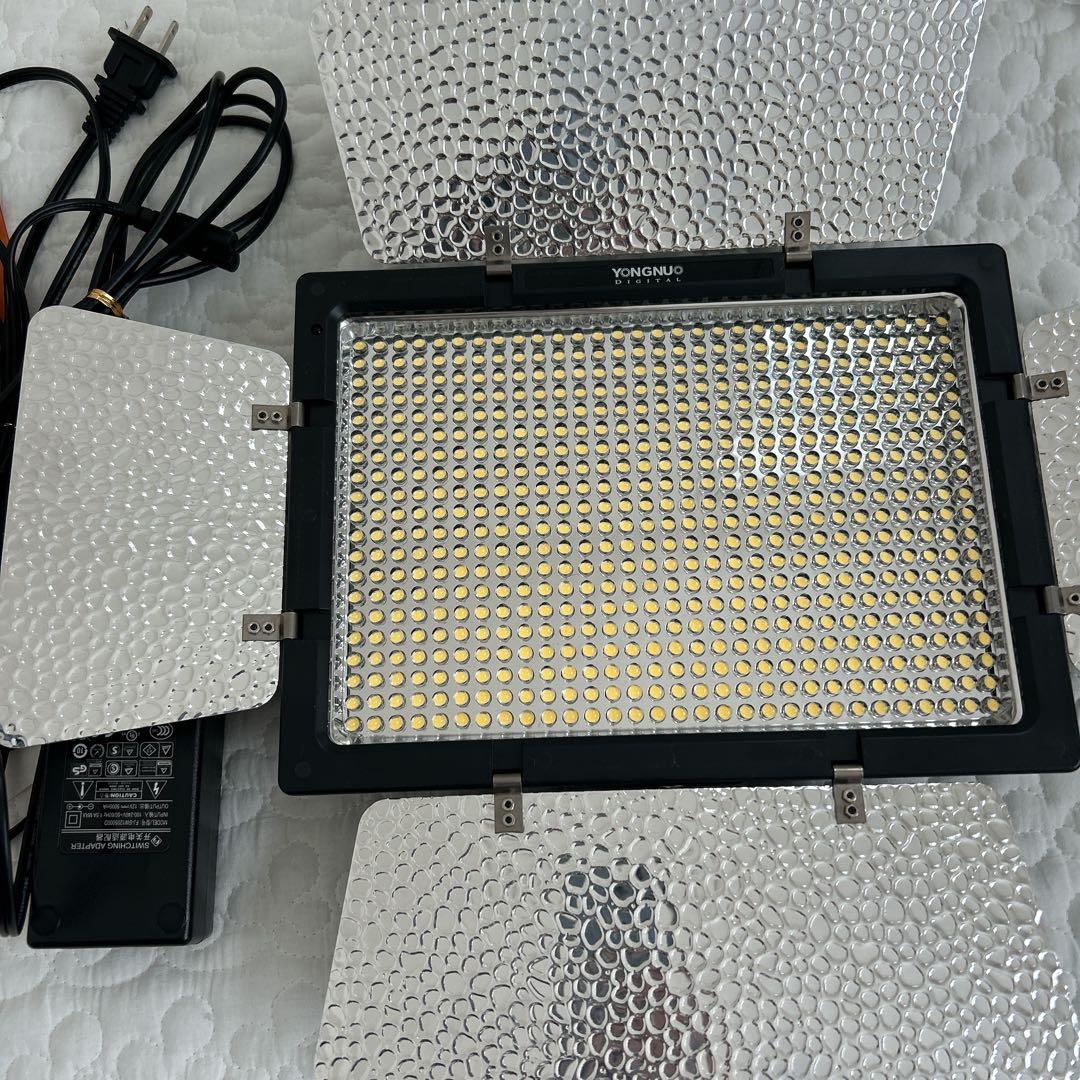 動画撮影に！YN-600 ledカメラライトvebon ex-440 三脚セット