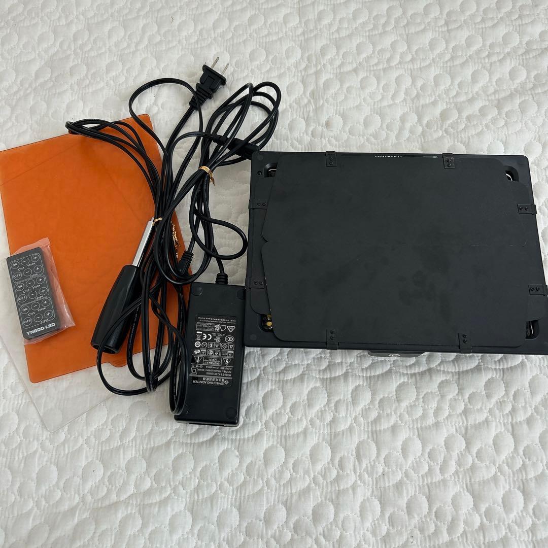 動画撮影に！YN-600 ledカメラライトvebon ex-440 三脚セット