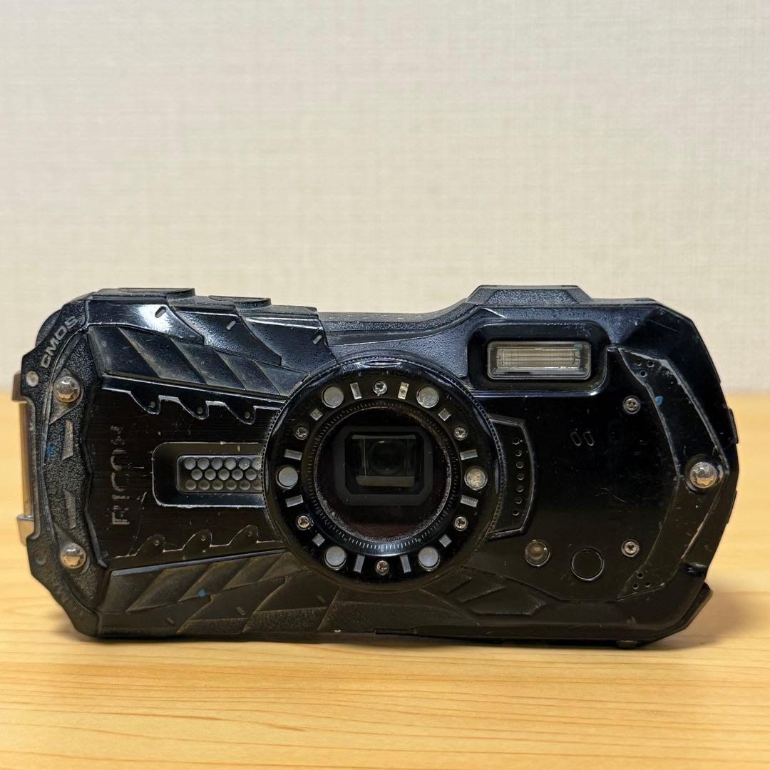 【防水機能付】RICOH WG-50 ブラック デジタルカメラ
