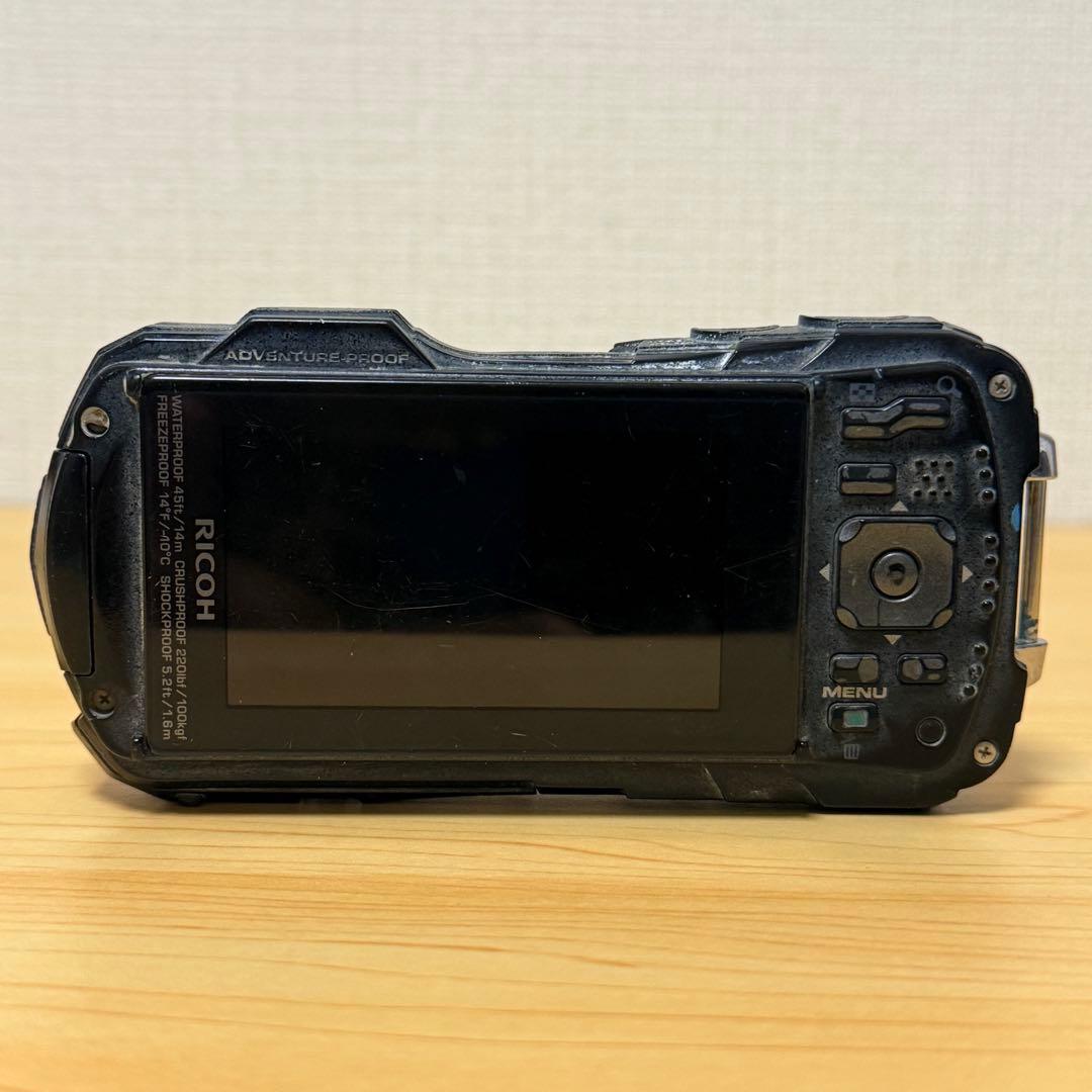 【防水機能付】RICOH WG-50 ブラック デジタルカメラ